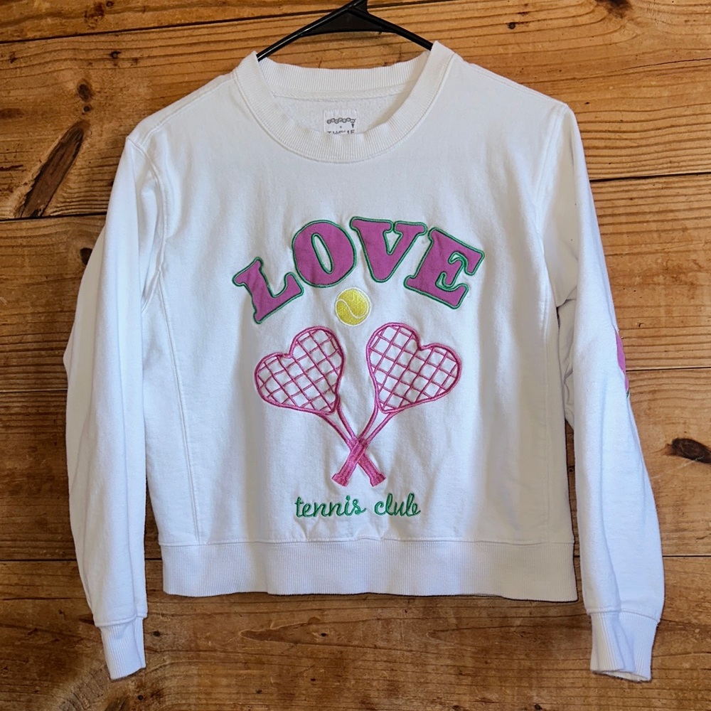 Iscream x Theme Love Tennis Sweatshirt